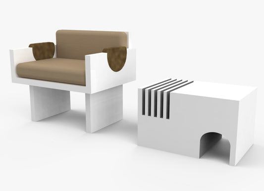 Pave Chair & Table