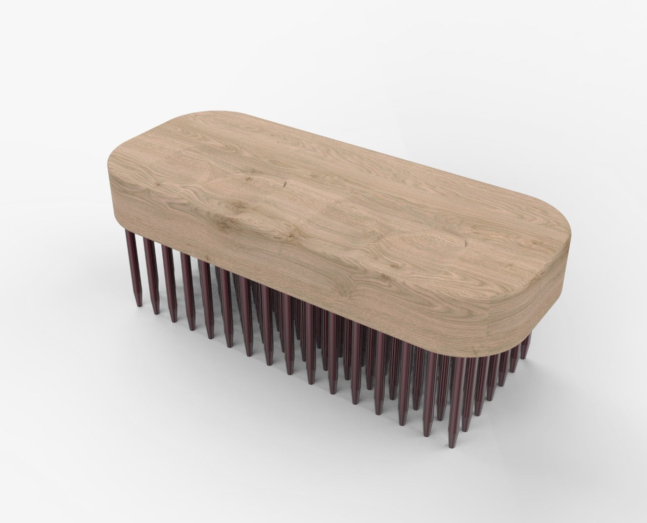 Shoe Brush Accent Bench